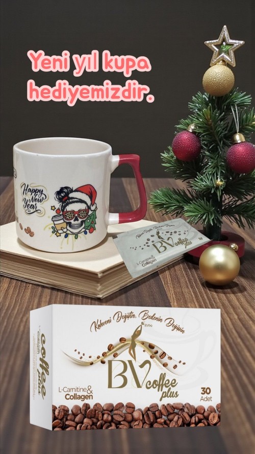 1 PAKET BV COFFEE PLUS, 1 ADET BV KUPA HEDİYE