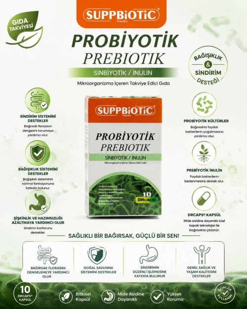 SUPPBİOTİC PROBİYOTİK