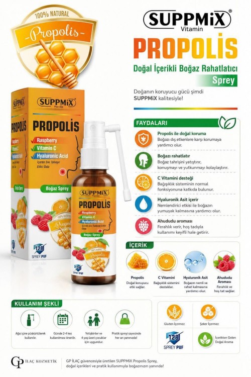 SUPPMİX VİTAMİN PROPOLİS